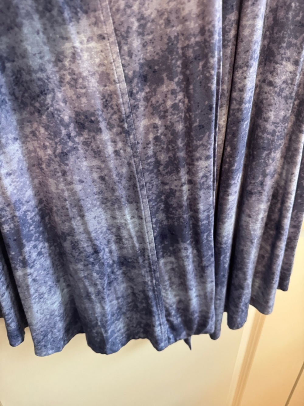 LOGO Soft Blue marbled effect Open Cardigan. NWOT. Size L - Picture 3 of 6